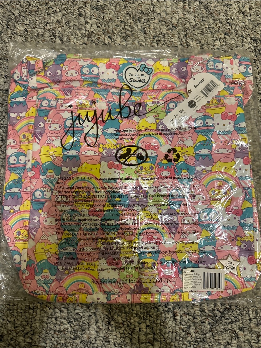 Ju-Ju-Be x Sanrio Hello Sanrio Sweets Be Light